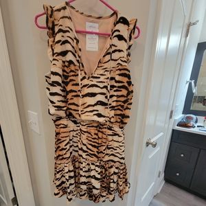Woman's Tiger Print Dress